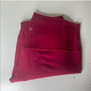Lululemon Align Pant *Full Length 28" Ruby Red 10